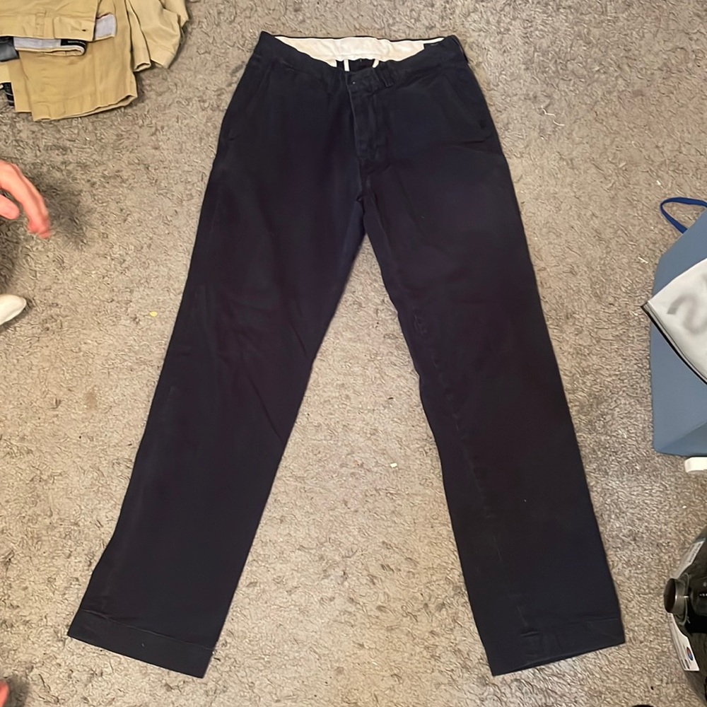 Polo navy dress khakis pants